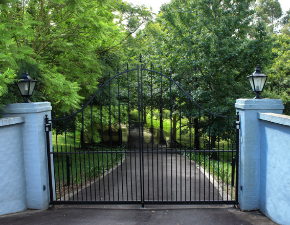 Metal Driveway Gate