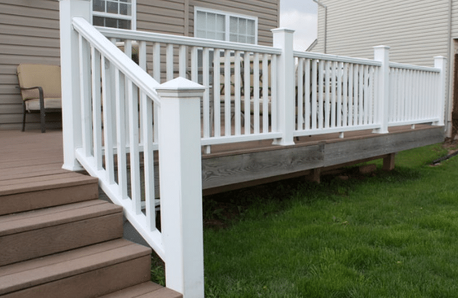 Modern Handrails for Decks